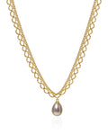 Lacewater Pearl Choker Necklace