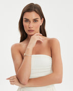 Solar Pearl Wrap Bracelet