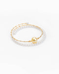 Solar Pearl Wrap Bracelet