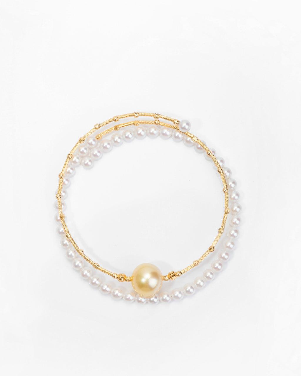 Solar Pearl Wrap Bracelet
