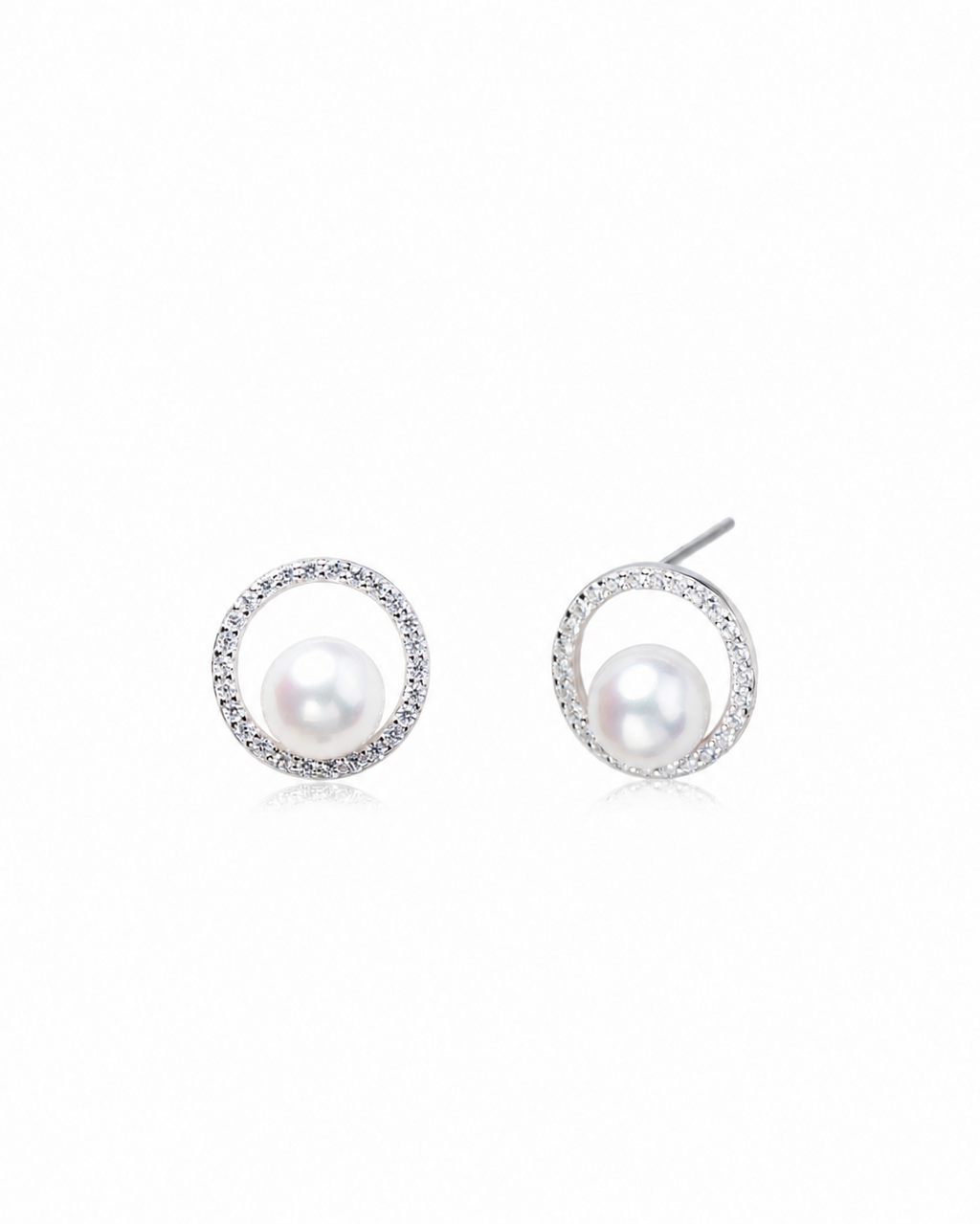 Orbit Pearl Earrings