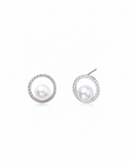 Orbit Pearl Earrings