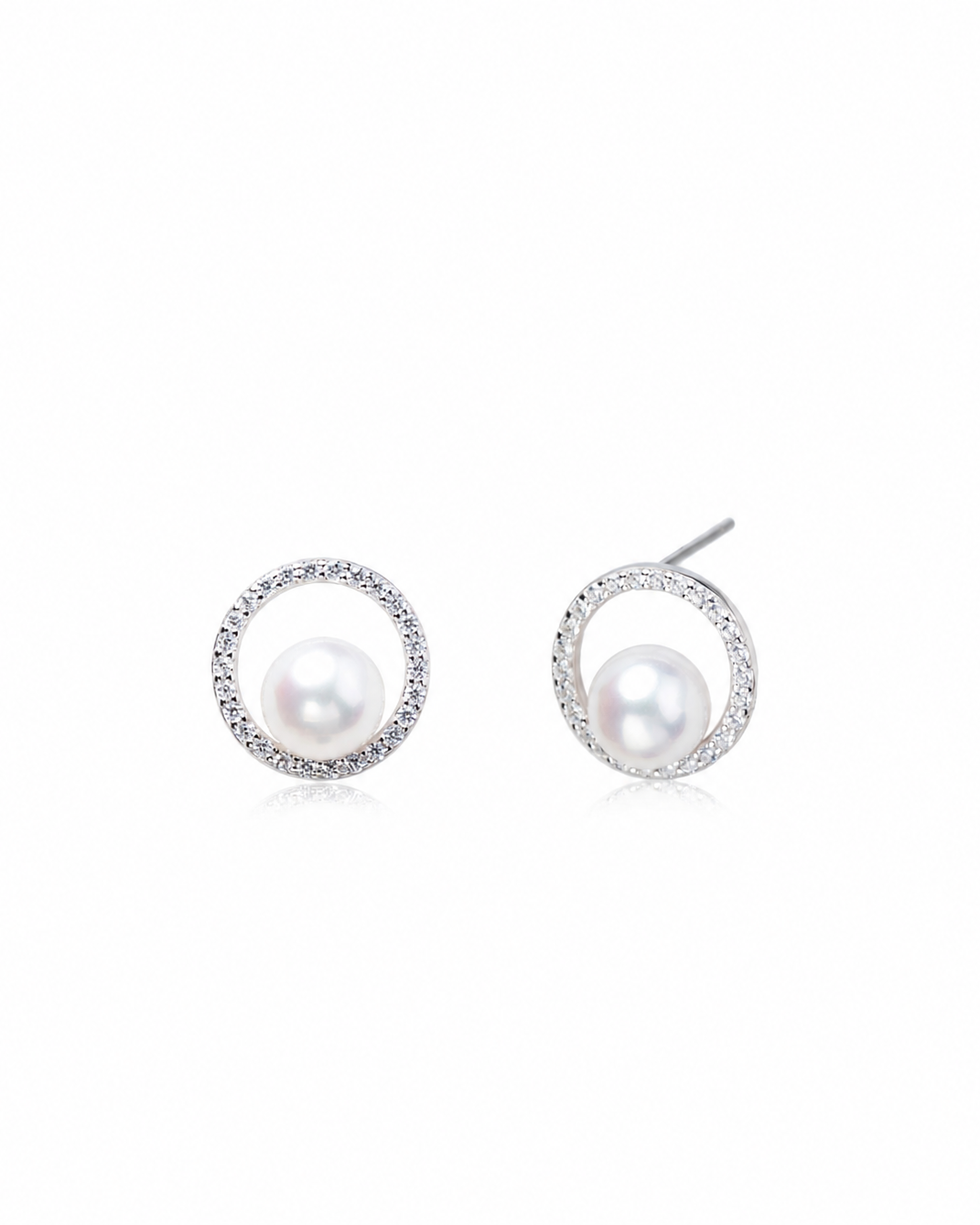 Orbit Pearl Earrings