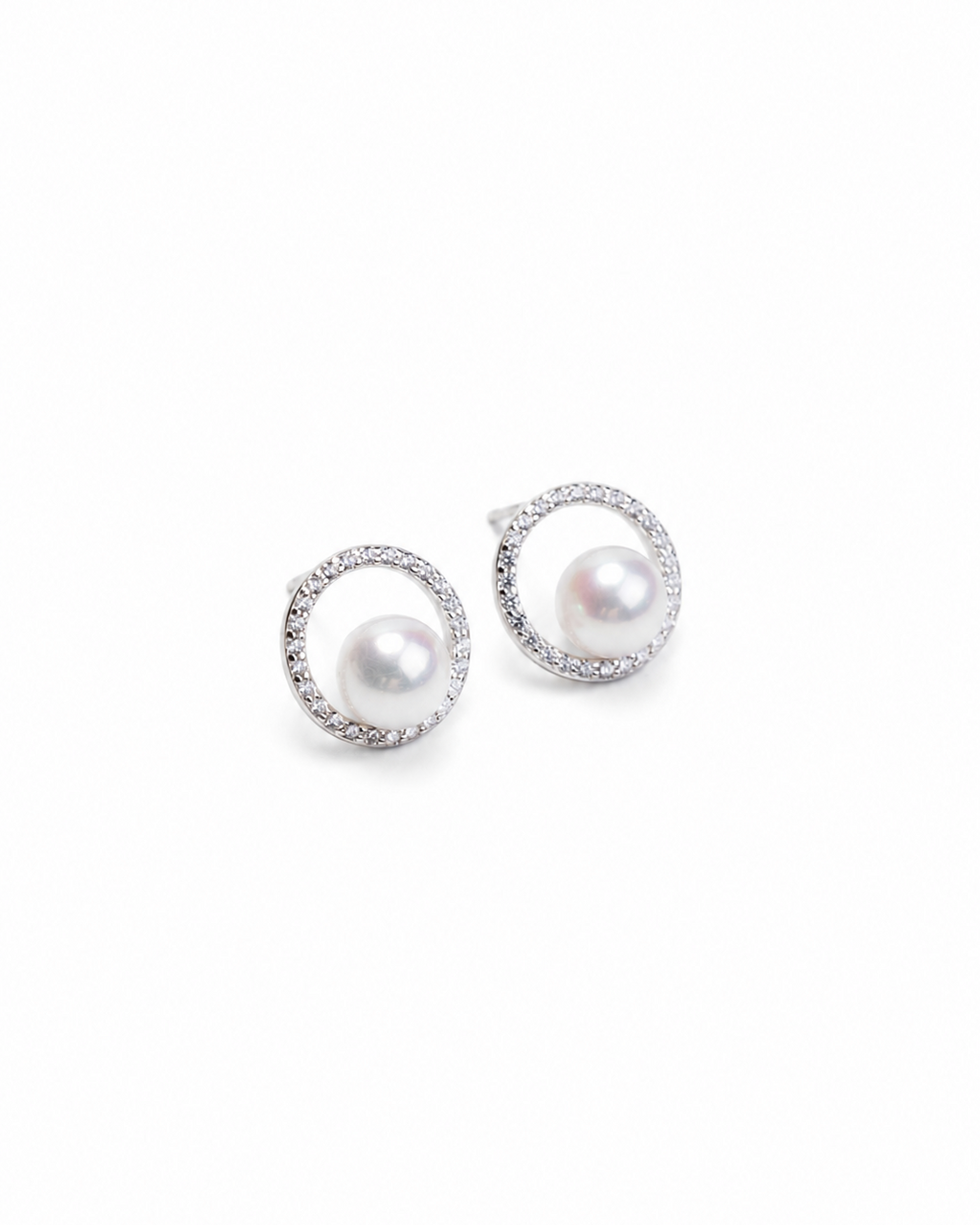 Orbit Pearl Earrings