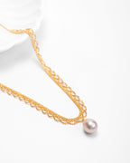 Lacewater Pearl Choker Necklace